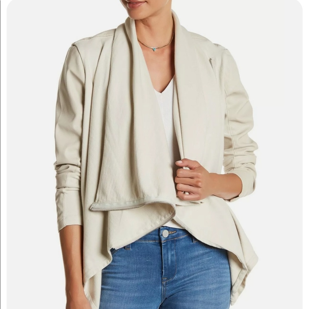 Blank Nyc Drape Jacket Size Medium - image 4